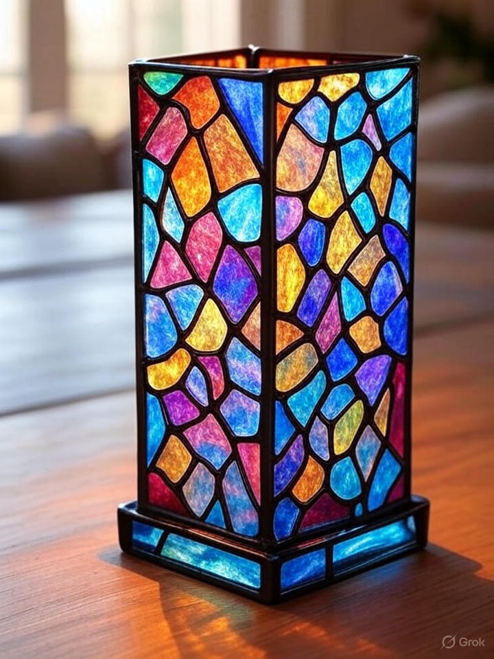 Вітражний Сонце Світ